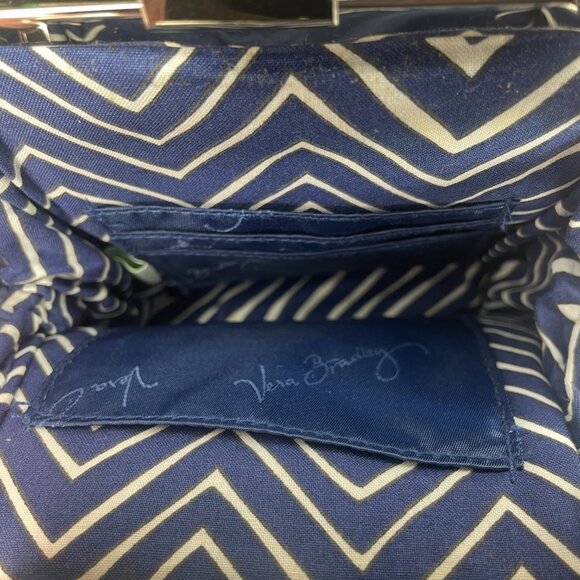 Vera Bradley Cotton Carson Mini Shoulder Bag With Vibrant Floral Paisley Pattern - Picture 8 of 9